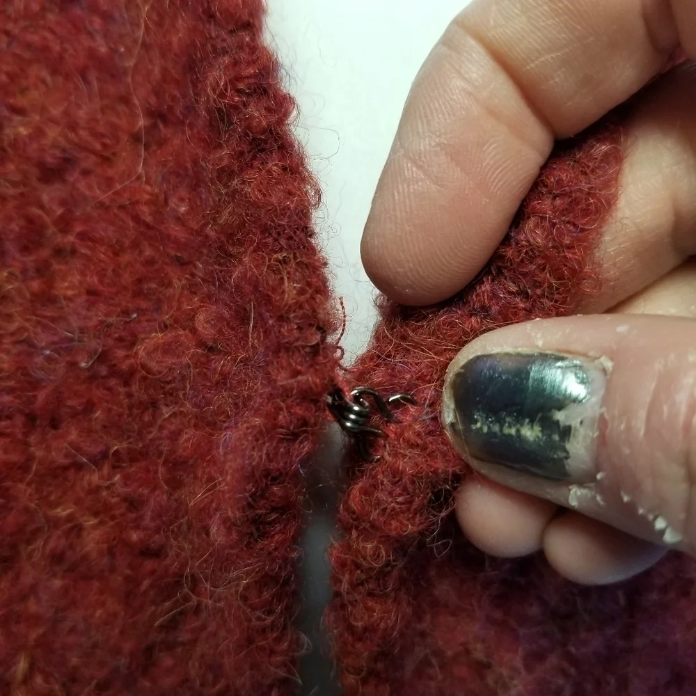 Wrap London 89% alpaca fluffy soft cardigan